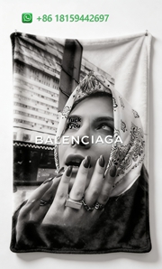Balenciaga Throw Blankets